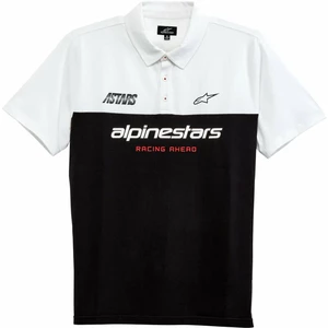 Alpinestars Paddock Polo Black/White L Camiseta de manga corta