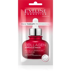 Eveline Cosmetics Face Therapy Collagen krémová maska pro obnovu pevnosti pleti 8 ml