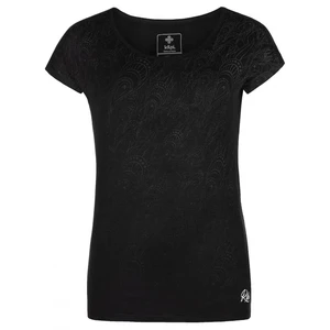 Women's cotton t-shirt Kilpi CHRISTIE-W black