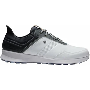 Footjoy Stratos Mens Golf Shoes White/Black/Iron 41
