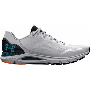 Under Armour Men's UA HOVR Sonic 6 Running Shoes White/Black/Blue Surf 43