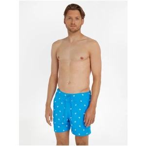 Blue Mens Patterned Swimwear Tommy Hilfiger - Men