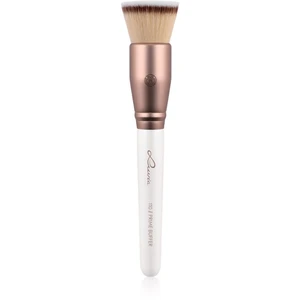 Luvia Cosmetics Prime Vegan Prime Buffer kuželový štetec na make-up Pearl White / Metallic Coffee Brown 1 ks