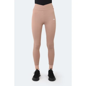 Slazenger Pradeep Women's Fitness Leggings Light Brown