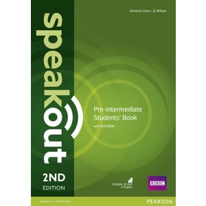Speakout 2nd Edition Pre-Intermediate Students´ Book w/ DVD-ROM Pack