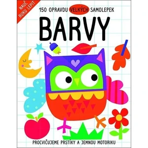 Barvy 150 opravdu velkých samolepek