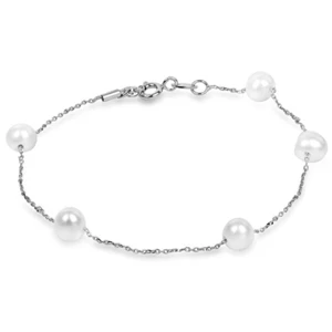 JwL Luxury Pearls Jemný perlový náramek JL0353