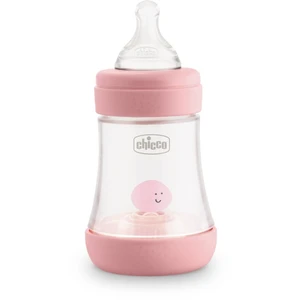 CHICCO Láhev kojenecká Perfect 5 silikon 150 ml dívka