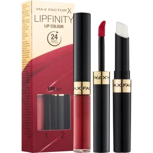 Max Factor Lipfinity Lip Colour dlhotrvajúci rúž s balzamom odtieň 120 Hot