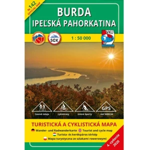 Burda Ipeľská pahorkatina 1:50 000