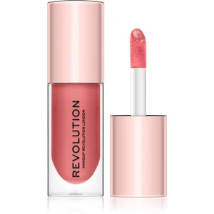 Makeup Revolution Pout Bomb lesk na rty pro větší objem s vysokým leskem odstín Kiss 4.6 ml