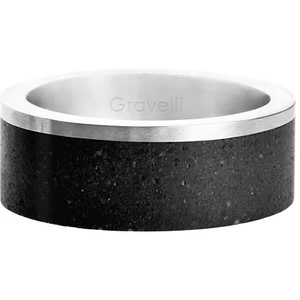 Gravelli Betonový prsten Edge ocelová/atracitová GJRUSSA002 47 mm