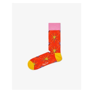 Happy Socks Pink Panther Pink Plunk Plink Ponožky Oranžová