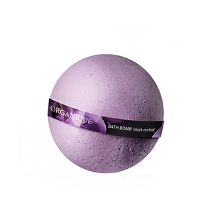 Organique Vyživující šumivá bomba do koupele Black Orchid (Bath Bomb)  170 g