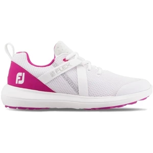 Footjoy Flex Womens Golf Shoes White/Fuchsia US 7
