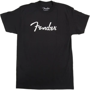 Fender Koszulka Spaghetti Logo Czarny 2XL