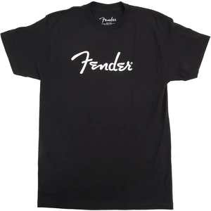 Fender T-Shirt Spaghetti Logo Schwarz 2XL