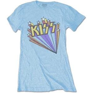 Kiss Koszulka Stars Niebieski M