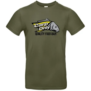 Carp only tričko exact khaki-velikost m