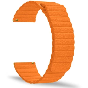 4wrist Provlékací řemínek pro klasické hodinky - Orange 22 mm