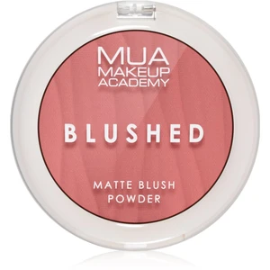 MUA Makeup Academy Blushed Powder Blusher pudrová tvářenka odstín Rouge Punch 5 g