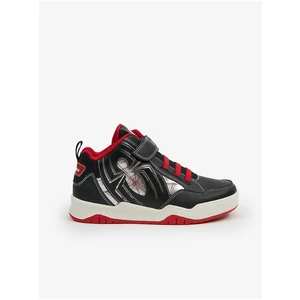 Red-Black Boys' Ankle Sneakers Geox Perth - Boys