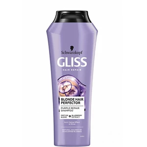 Gliss Kur Regenerační šampon pro blond vlasy Blonde Hair Perfector (Purple Repair Shampoo) 250 ml