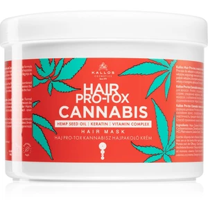 Kallos Hair Pro-Tox Cannabis regenerační maska na vlasy s konopným olejem 500 ml