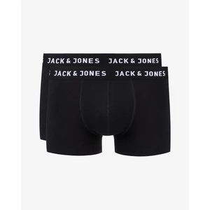 Sada dvou černých boxerek Jack & Jones Jon