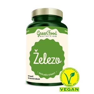 GreenFood Železo 60 kapslí