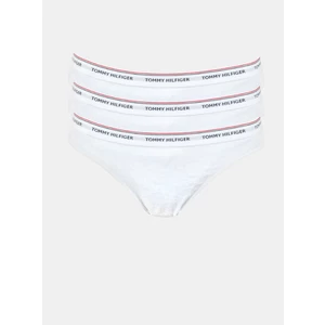 3PACK women&#39;s panties Tommy Hilfiger white (UW0UW00043 100)