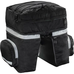 Hama Bicycle Pannier Bag for Luggage Carrier 3 parts Black