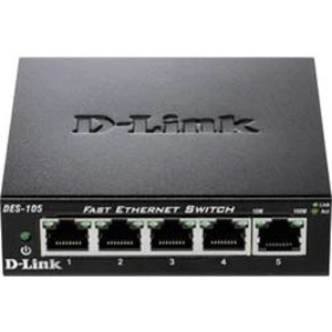 Sieťový switch D-Link DES-105, 5 portů, 100 MBit/s