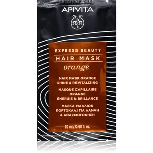 Apivita Express Beauty Orange revitalizační maska na vlasy 20 ml