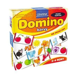GRANNA Hra Mé první hry - Domino barvy *SPOLEČENSKÉ HRY*