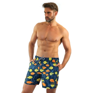 Sesto Senso Man's Beach Shorts Fish