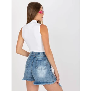 Basic white striped sleeveless RUE PARIS