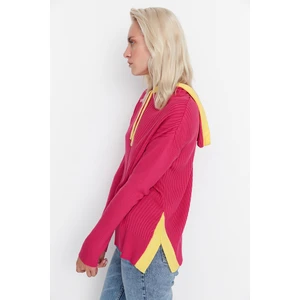Trendyol Sweater - Pink - Regular fit