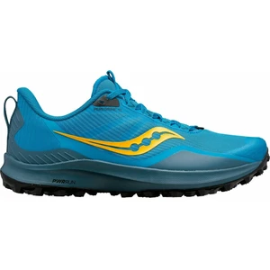 Saucony Peregrine 12 Mens Shoes Ocean/Black 43