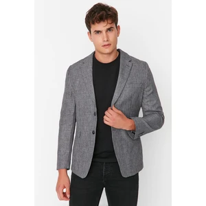 Trendyol Blazer - Gray - Slim fit