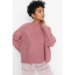 Trendyol Sweater - Pink - Regular fit