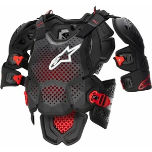 Alpinestars Protector de pecho A-10 V2 Full Anthracite/Black/Red XS/S