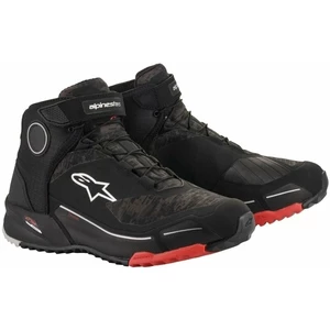 Alpinestars CR-X Drystar Riding Shoes Black/Camo/Red 40,5 Motorradstiefel