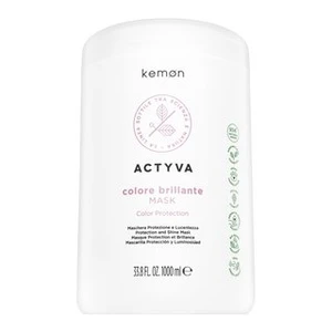 Kemon Actyva Colore Brilliante Mask ochronna maska do włosów farbowanych 1000 ml