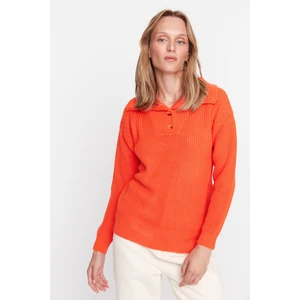 Trendyol Sweater - Orange - Regular fit