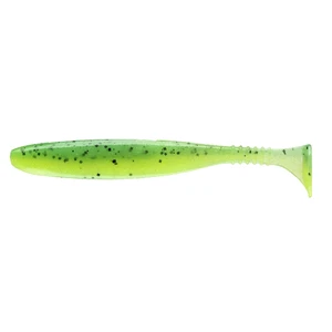 Daiwa gumová nástraha d-fin uv chartreuse tiger-12,5 cm