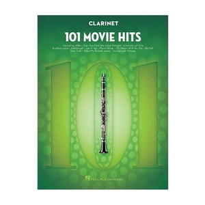 Hal Leonard 101 Movie Hits For Clarinet Music Book