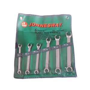 Sada klíčů na převlečné matice 8-19 mm, 6 ks - JONNESWAY W24106S