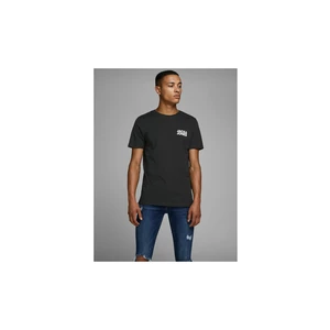 Black T-shirt with Jack & Jones Corp print