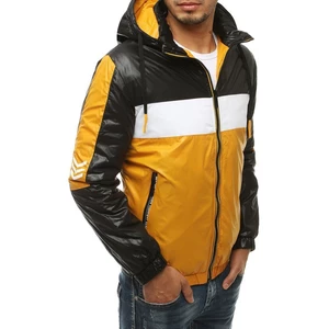 Yellow men's transitional jacket TX3443